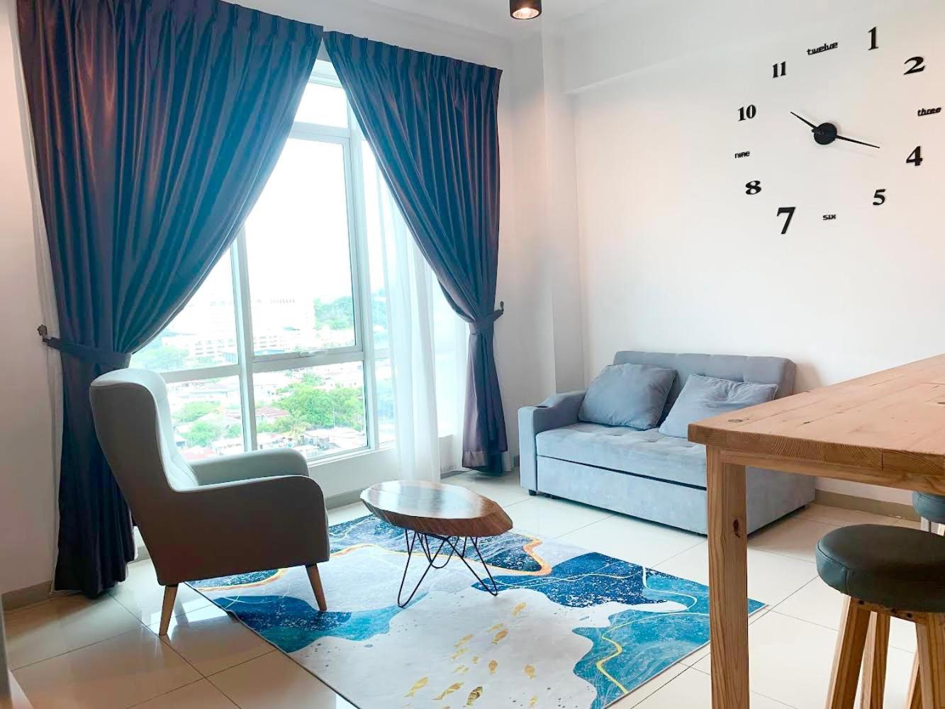 Chung cư 68 m² 2 phòng ngủ, 1 phòng tắm riêng ở Quận trung tâm thương mai Apartment Kota Kinabalu Ngoại thất bức ảnh