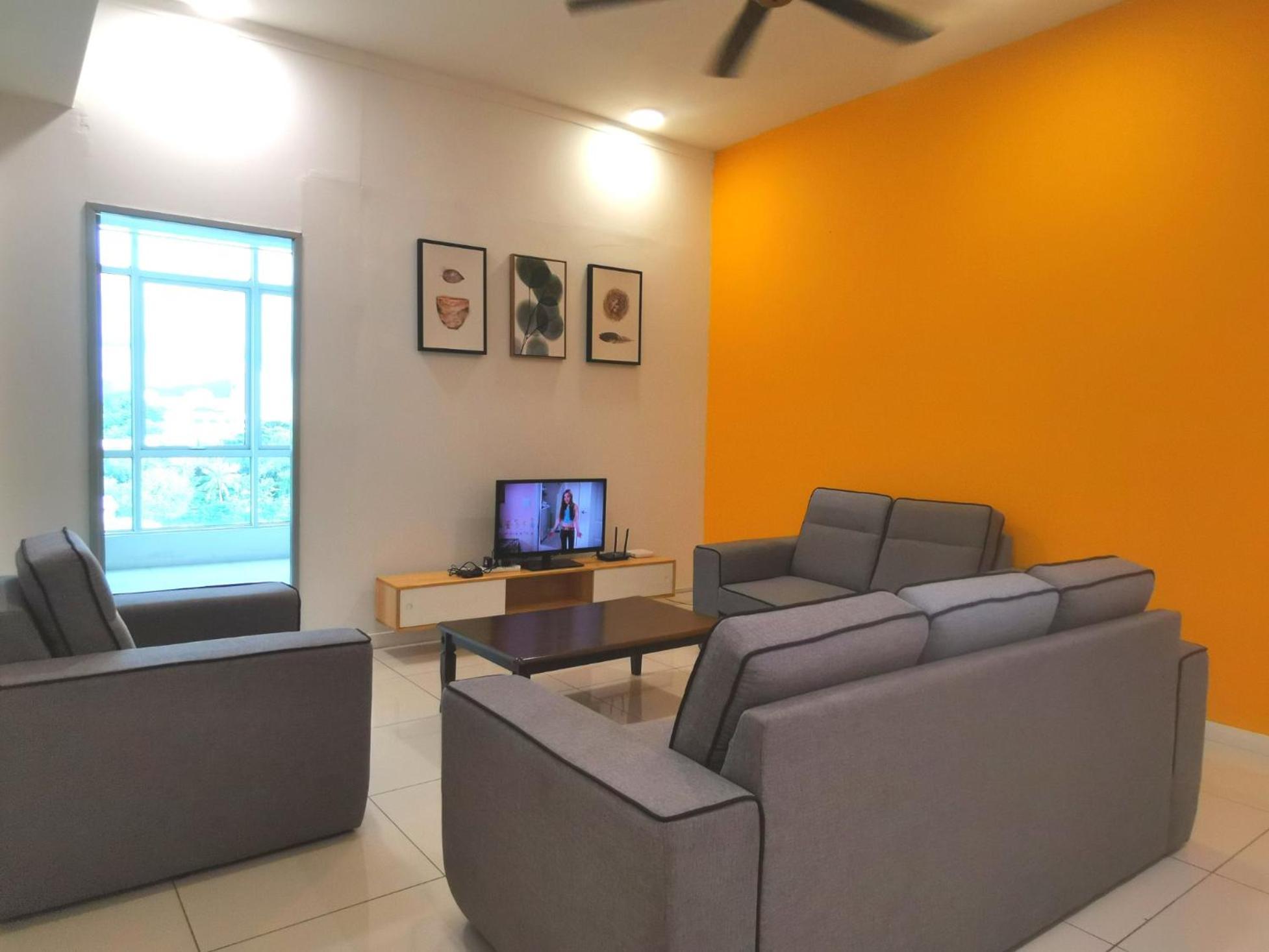 Chung cư 68 m² 2 phòng ngủ, 1 phòng tắm riêng ở Quận trung tâm thương mai Apartment Kota Kinabalu Phòng bức ảnh